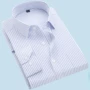 Bố tải áo sơ mi nam trung niên dài tay mùa xuân và mùa thu mỏng phần trung niên kinh doanh giản dị không rộng quy mô lớn để đi làm ao so mi nam