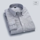 Bố tải áo cotton nam trung niên mỏng manh cotton mùa xuân và mùa hè bố trung niên cộng với phân bón XL áo sơ mi khoác ngoài