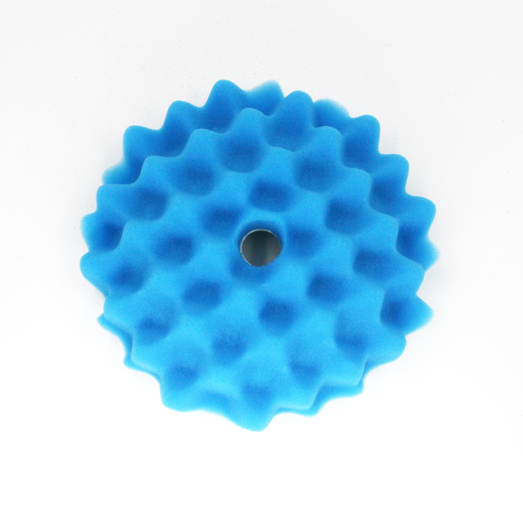Speed ​​leopard 5 inch butterfly sponge wheel wave sponge wheel pneumatic circular disc polishing disc waxing disc sealing glaze cotton