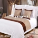 Nổi bật Bộ đồ giường năm sao mới Khách sạn cao cấp Khách sạn Giường ngủ Giường đuôi cờ Giường cuối Tấm trải giường