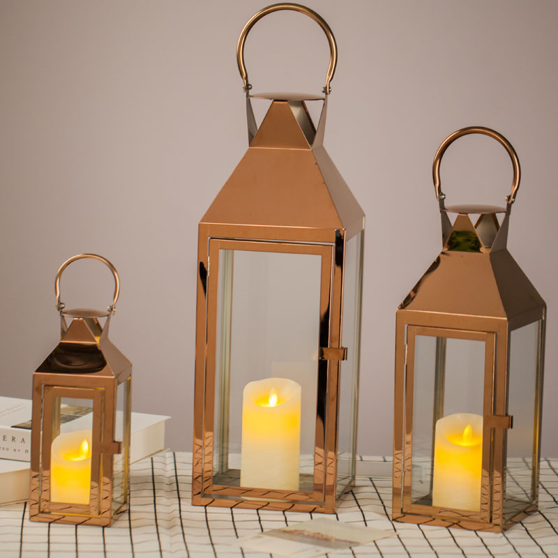 Eurostyle light lavish windproof light pendulum with a minimalist floor down-to-floor soft-fit accessories Wedding Props LED windproof candles