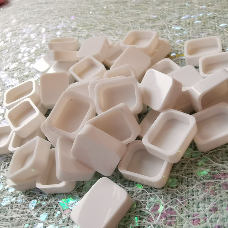 (Debris Pile) New Pink Colorful Split G Paint Split TRANSPARENT WHITE 0 5 FOOT GAUGE RECTANGULAR SMALL GG