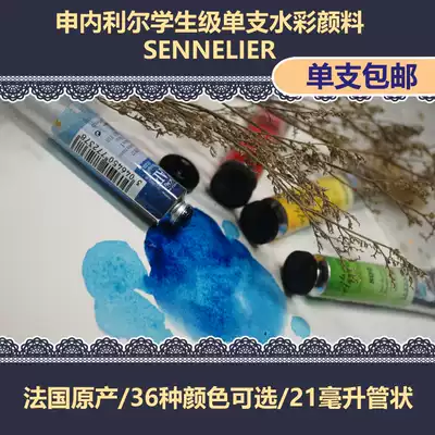 (Debris pile) French SENNELIER SENNELIER 21ml student grade tubular watercolor paint