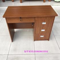 1 m desk computer desk 1 m computer desk with drawer key abrasion resistant computer desk office furniture