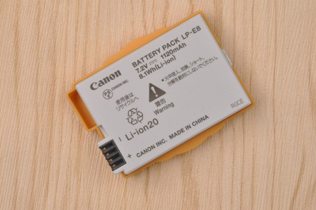 Canon LP-E8 pin gốc EOS 600D 550D 650D 700D pin gốc phụ kiện vi camera - Phụ kiện máy ảnh kỹ thuật số balo đựng máy ảnh