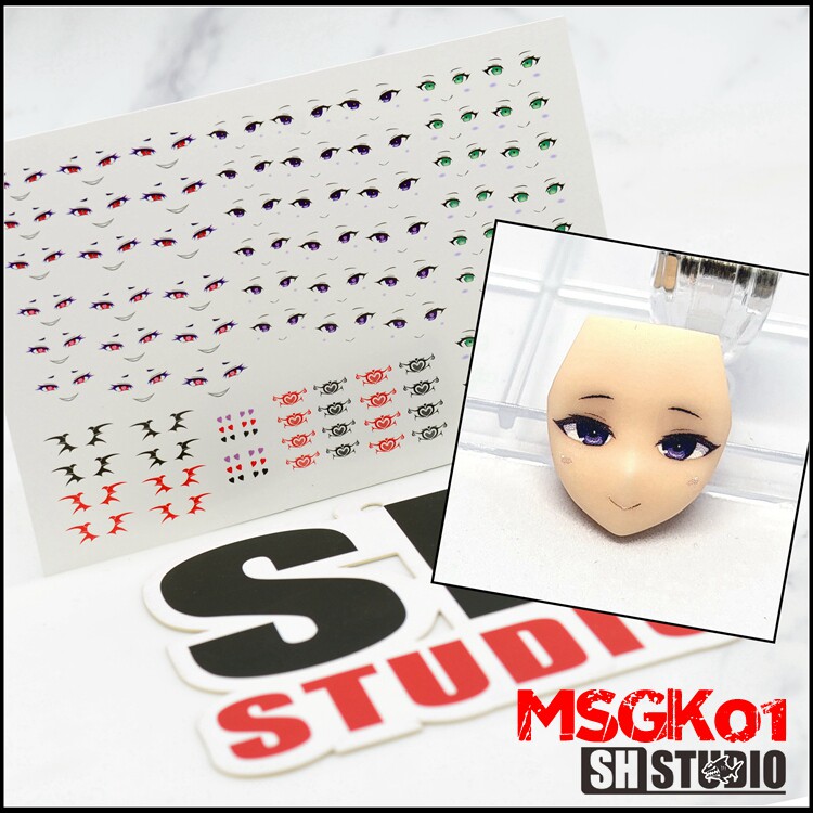 SH STUDIO 1/12 машина mother Goddess устройство для моделирования выражения глаз водяная наклейка MSGK01 Изображение 1
