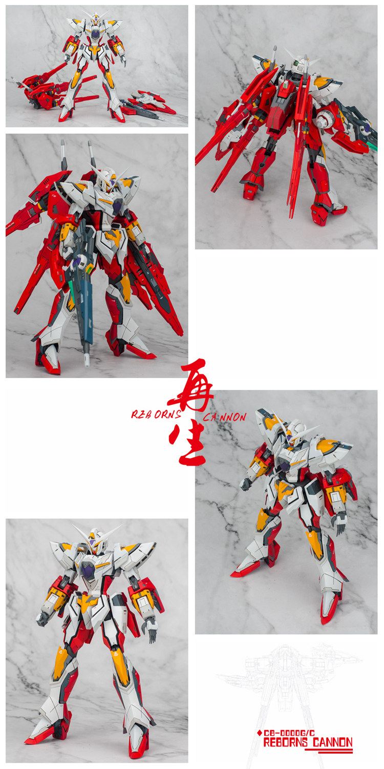 for MG 1/100 Reborns Gundam Resin Conversion Kit - MXM GMD Custom