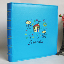 12-inch self-adhesive photo album DIY couple family album put 80 film film-covered commemorative book 567-inch photos