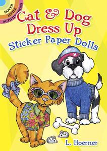 【预订】Cat & Dog Dress Up Sticker Paper Dolls