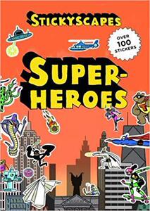 【预售】Stickyscapes Superheroes