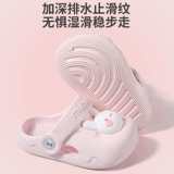 牧童 Детские летние тапочки для мальчиков, мультяшная нескользящая пляжная обувь для раннего возраста, мягкая подошва