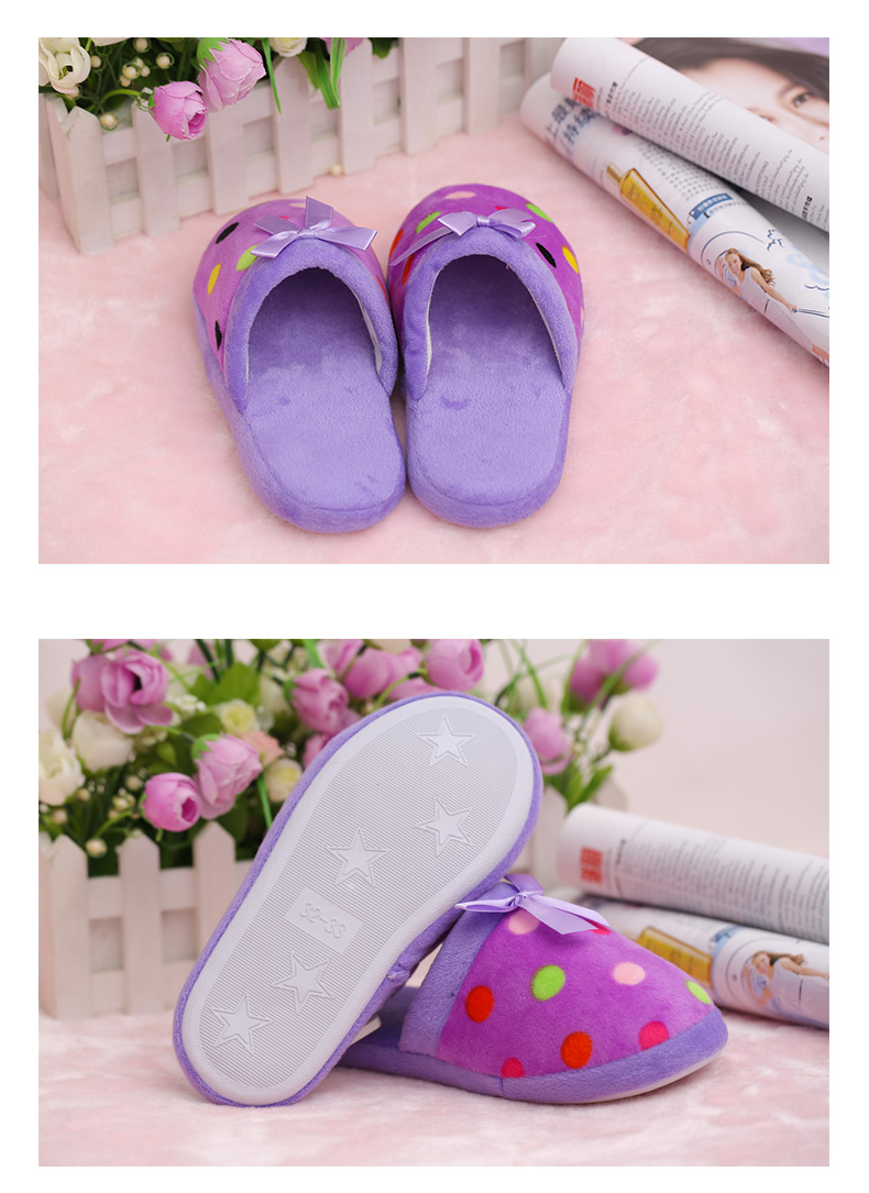 Pantoufles enfants en autre pour hiver - semelle autre - Ref 1036079 Image 20