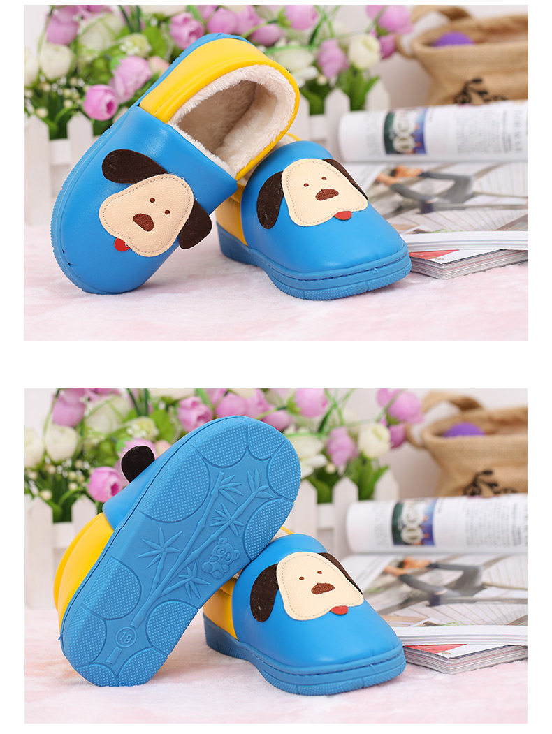 Pantoufles enfants en autre pour hiver - semelle autre - Ref 1009755 Image 24