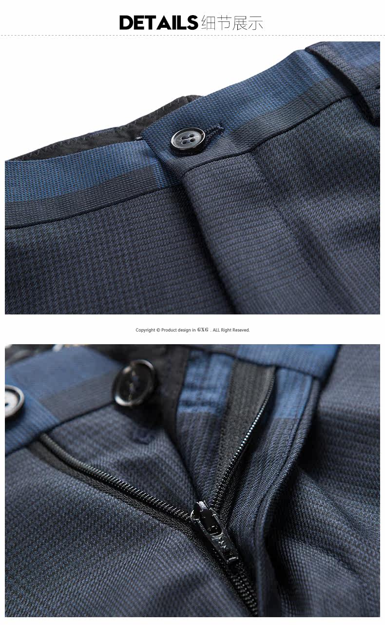 Pantalon La fibre de polyester 51% laine 49% - Ref 1467530 Image 20