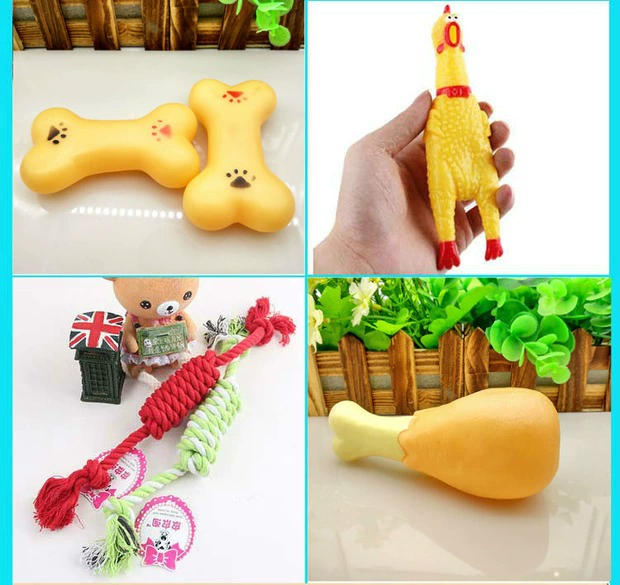 Pet mole toy vocal cắn đầy màu sắc bóng mèo chó cung cấp bông bóng bông dây Teddy chó con chó đồ chơi bóng đồ chơi cho chó