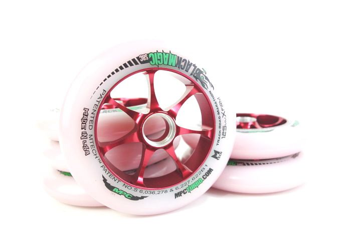 MPC Red Magic Speed Skating Shoes Wheels Red Magic Speed Pulley Highway 125 Aluminum Alloy Big Three Wheels