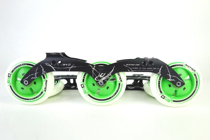 American original highway speed skate down shoes Adult road speed skate frame Children's 3*110 square motor wheel frame