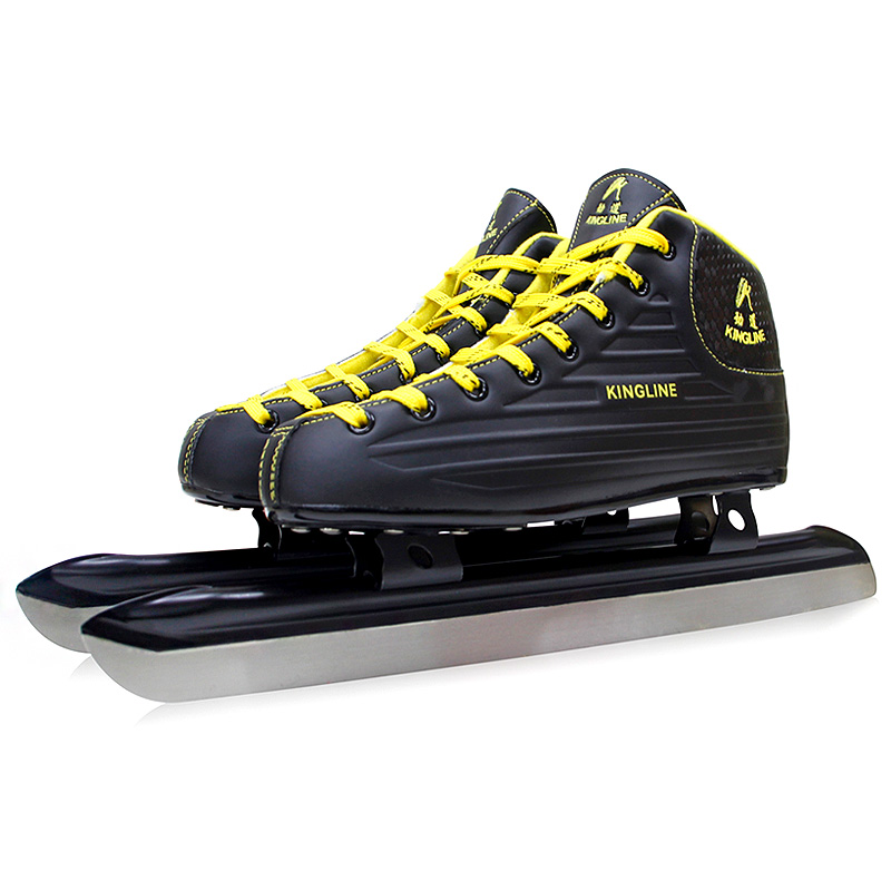 Stiffness Ice Knife Shoe Speed Skating Ice Knife Men And Women Adults Children Training Competition Avenue Ice Cutter Shoes Delivery Knife Set