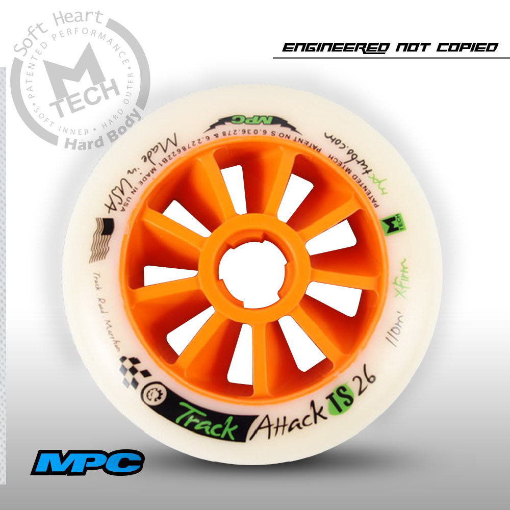 American MPC Speed pulley XFIRM Double hardness speed race Special wheels 100110MM race wheels T