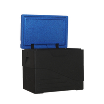 Portable car incubator refrigerator fresh box outdoor refrigerator with ice plate temperature display