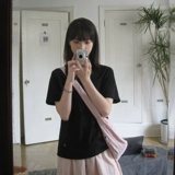 Дыхательная базовая летняя однотонная футболка с коротким рукавом, с вышивкой, оверсайз