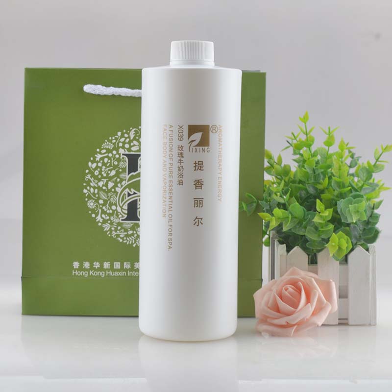 TITIAN LIL ROSE MILK BATH OIL X039 HUAXIN Water CUBE BEAUTY SALON BATH TO DO spa MAKEUP REMOVER 1000ML