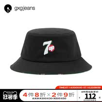 gxgjeans mens 2020 summer new black fisherman hat contrast hat tide