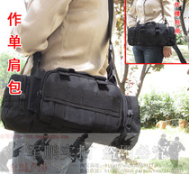 Cross Hand bag running bag Shoulder Bag Camera Bag Black Tactical Bag Waterproof Layer Personality Casual Satchel