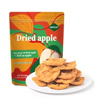HRYOUP Dried Apples 560g Rich in dietary fiber soft and glutinous taste no additives dried fruit snacks