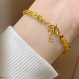 Золотые блестки для ногтей, золотой золотой браслет для друга, 5г, новая коллекция, 24 карат, подарок для девушки