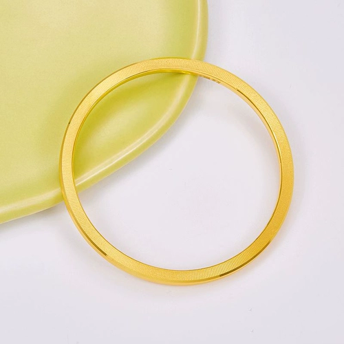 Золотой матовый золотой браслет для друга, делается под заказ, подарок для девушки