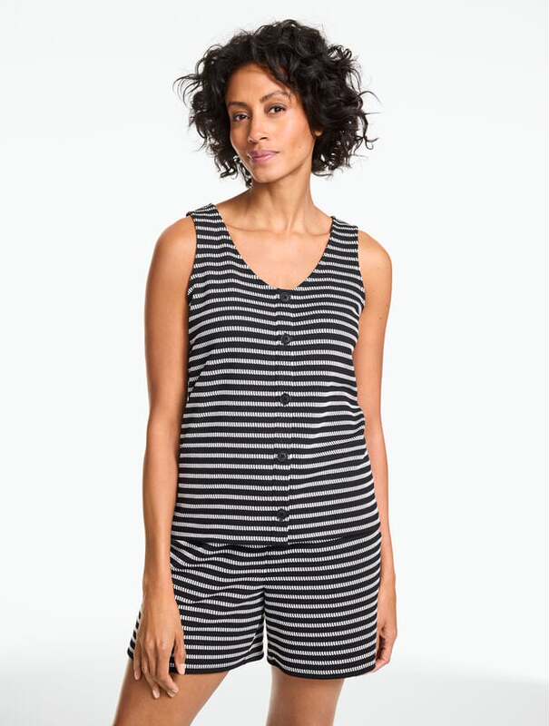 Talbots Striped Vest June 98% Polyester 2% Spandex Includes Direct Shipping and Customs Taxes Talbots Striped Vest June 98% Polyester 2% Spandex Includes Direct Shipping and Customs Taxes