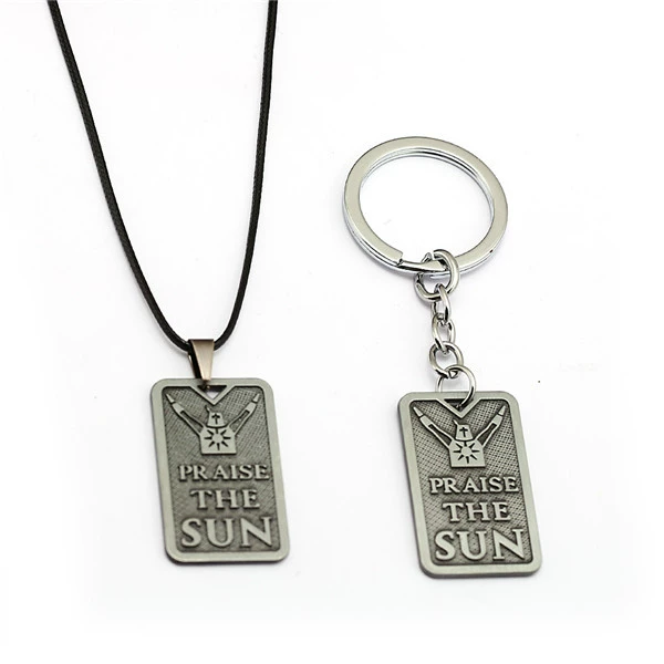 Game Black Soul 3 Vòng cổ Dark Souls Sun Knight Solar Keychain Mặt dây chuyền - Game Nhân vật liên quan