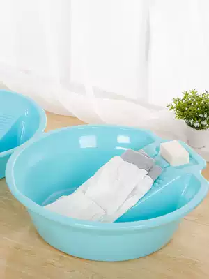 Plastic baby washbasin with washboard Integrated Baby washbasin with washboard Washbasin Student