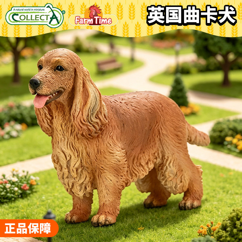 Collecta Animal Model Pet Puppy English Cocker Spaniel 2026 New Toy 80065 Collecta Animal Model Pet Puppy English Cocker Spaniel 2026 New Toy 80065