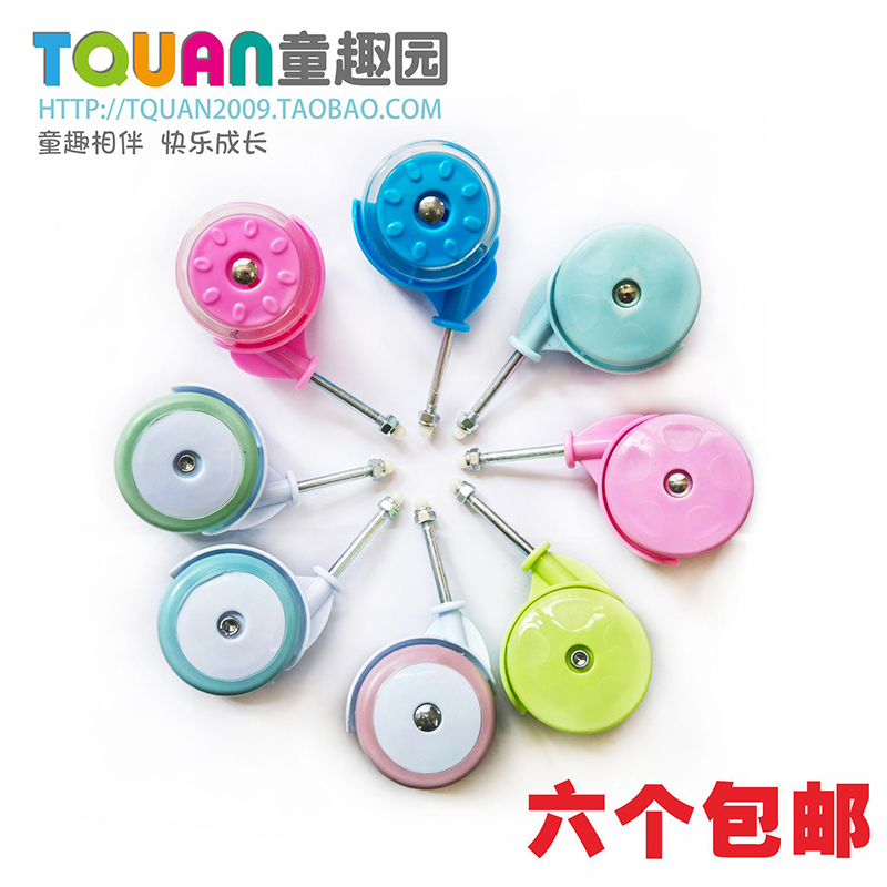 Original dress Fort Leopoldt Baby Scooter Accessories Universal Wheels Children Baby Screws Wheel wheels sliding wheels