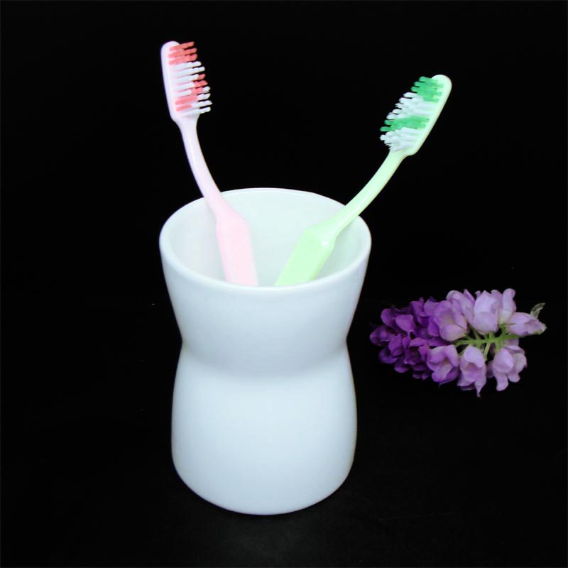 Ceramic mouthwash cup toothbrushing cup toothpaste comb storage tube home hotel wash cup simple