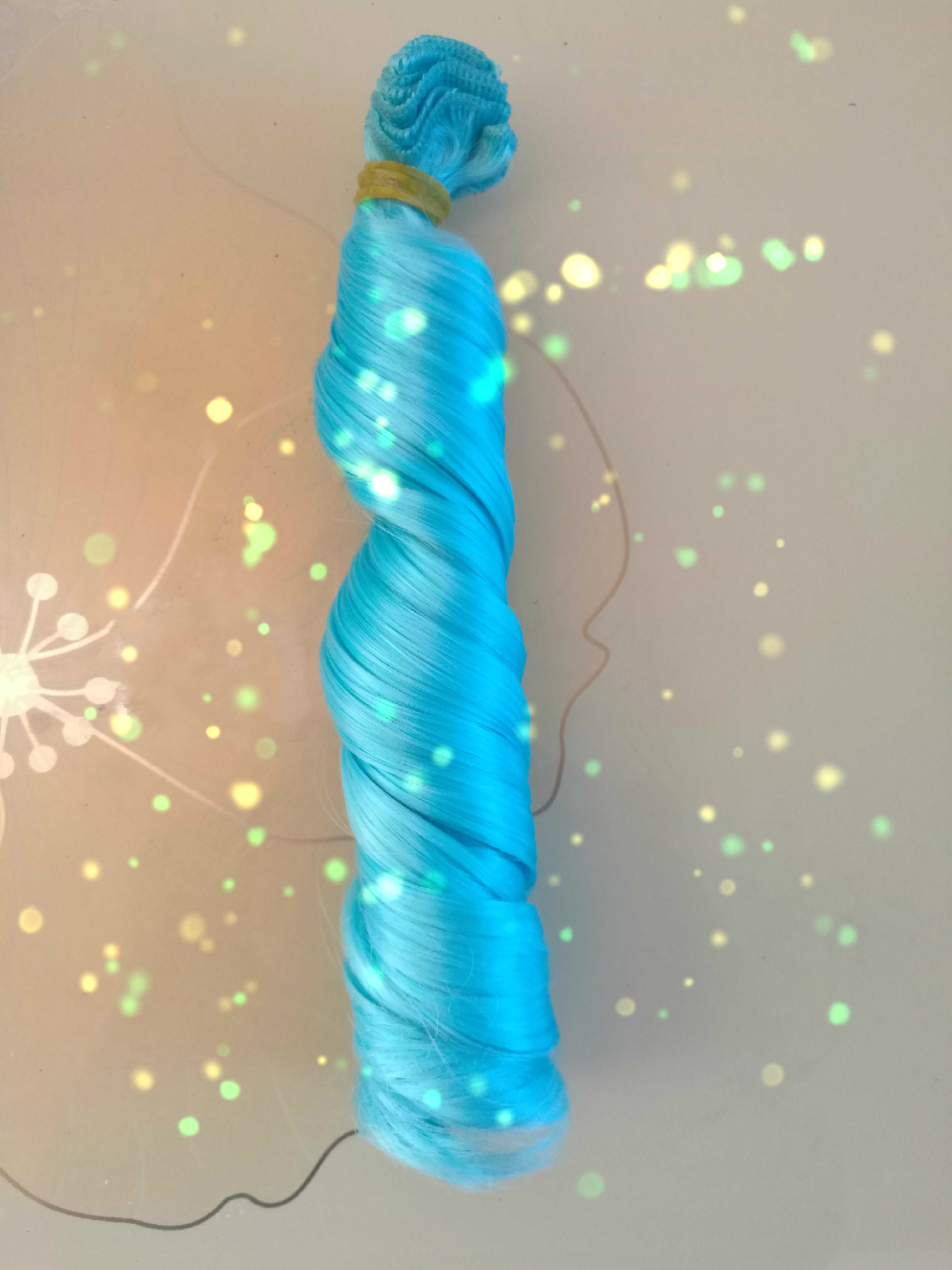 Cole Barbie Doll District BJD Doll Boy Doll Wig Reinforced Hair Silk High Temperature Scroll Cool