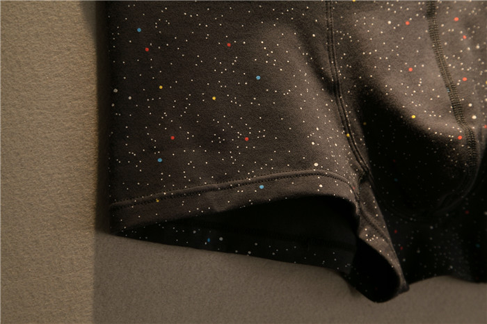 Mùa hè nam đồ lót thời trang cá tính sao in cotton eo thấp boyshort gợi cảm thanh niên thoáng khí - Nam giới quần lót nam tam giác