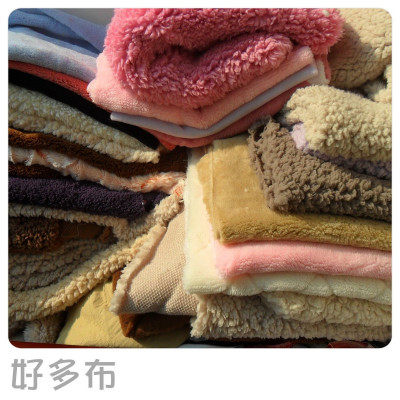 Lamb Velvet Coral Vary plush cloth for handmade fabric Diy dolls fabric fabric