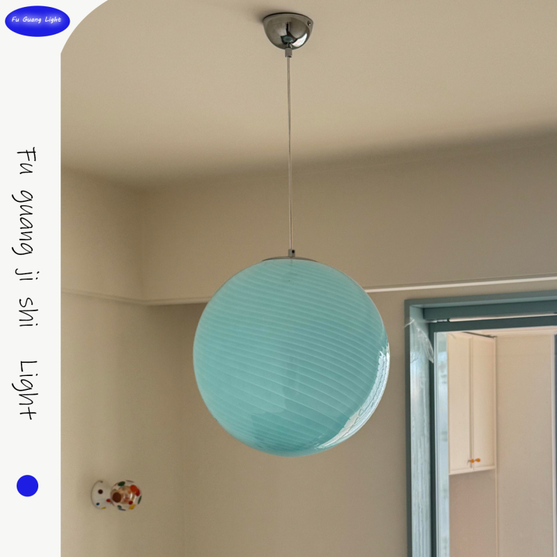 Italian Murano Nordic Modern Restaurant Bar Glass Colorful Bubble Pendant Light Bedroom Bedside Atmosphere Light Italian Murano Nordic Modern Restaurant Bar Glass Colorful Bubble Pendant Light Bedroom Bedside Atmosphere Light