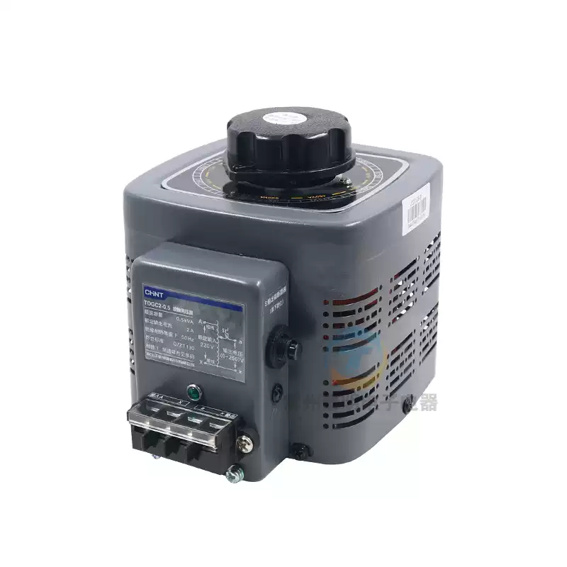 正泰调压器  调变压器500w 220v单相 0v-250v TDGC2-0.5