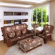 Sofa gỗ đệm với tựa lưng mùa đông gỗ gụ nội thất ghế gỗ gỗ mùa xuân và mùa thu ghế đệm bọt biển dày