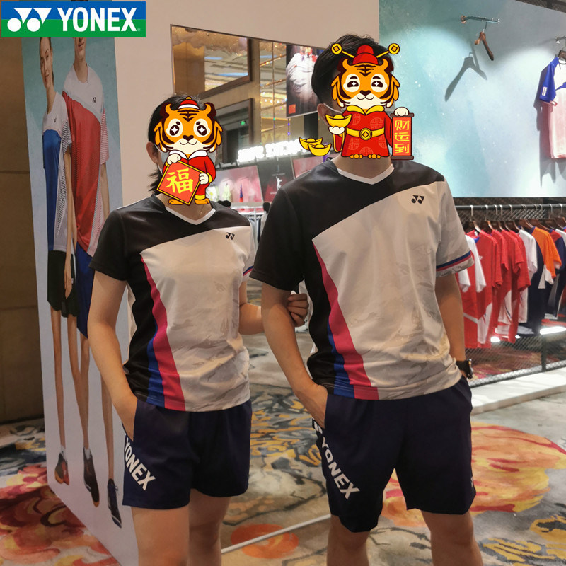 2022 New Yonix Yonex Badminton T-shirt Men and Women Skip Dry Sports Top 110272BCR