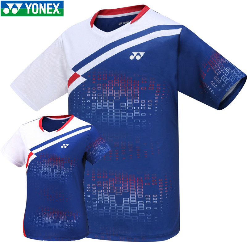 2022 New Yonix Yonex Badminton T-shirt men and women's speed dry sportswear 110132