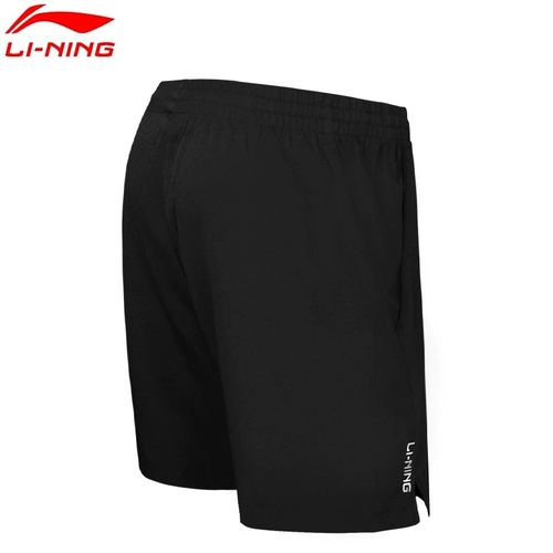 Li Ning, форма для бадминтона подходит для мужчин и женщин, спортивные быстросохнущие дышащие шорты, впитывает пот и запах