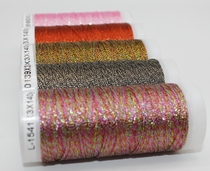 CS 3-strand hand rope wire coil color gold wire Shuttle braided wire Glitter wire Knot rope coil wire CS three-strand wire