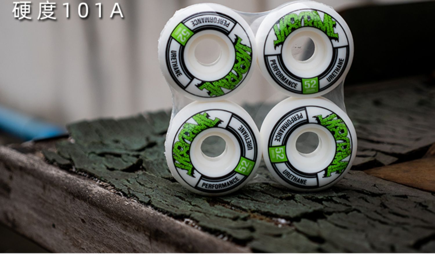 Sk8Crime đôi rocker đặc biệt bánh xe polyurethane đường kính 53MM độ cứng 101A AT thái độ ván trượt - Trượt băng / Trượt / Thể thao mạo hiểm nón bảo hiểm thể thao xe đạp