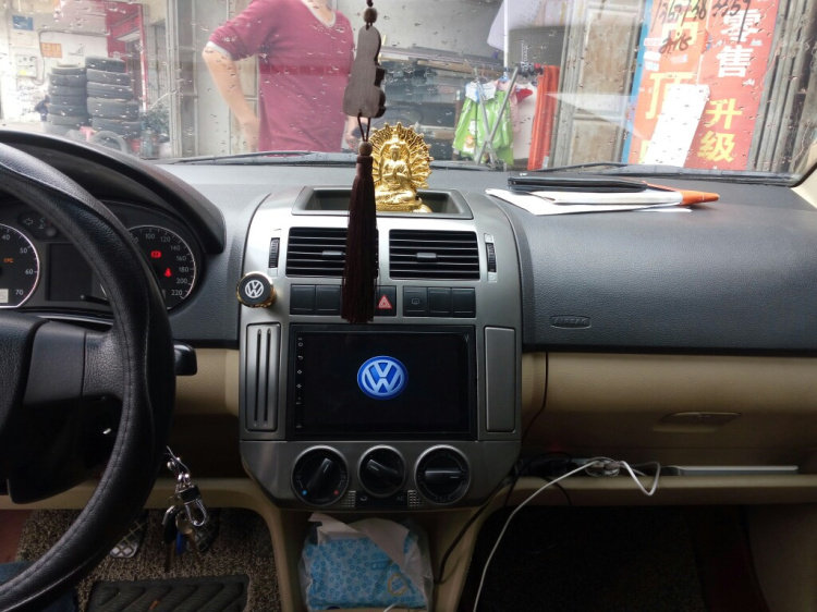 Polo Polo Bao comes to Passat Gore's old treasure to special video and audio navigation machine 7 inch Android