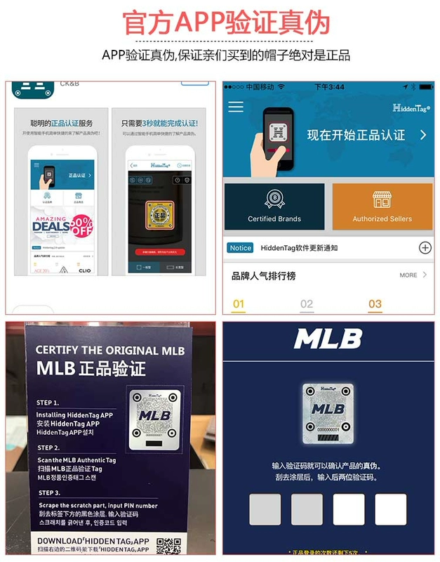 Bộ đếm Hàn Quốc chính hãng mlb mới cứng hàng đầu phù hợp với màu sắc nắp khối màu retro điều chỉnh bóng chày tiêu chuẩn - Bóng chày